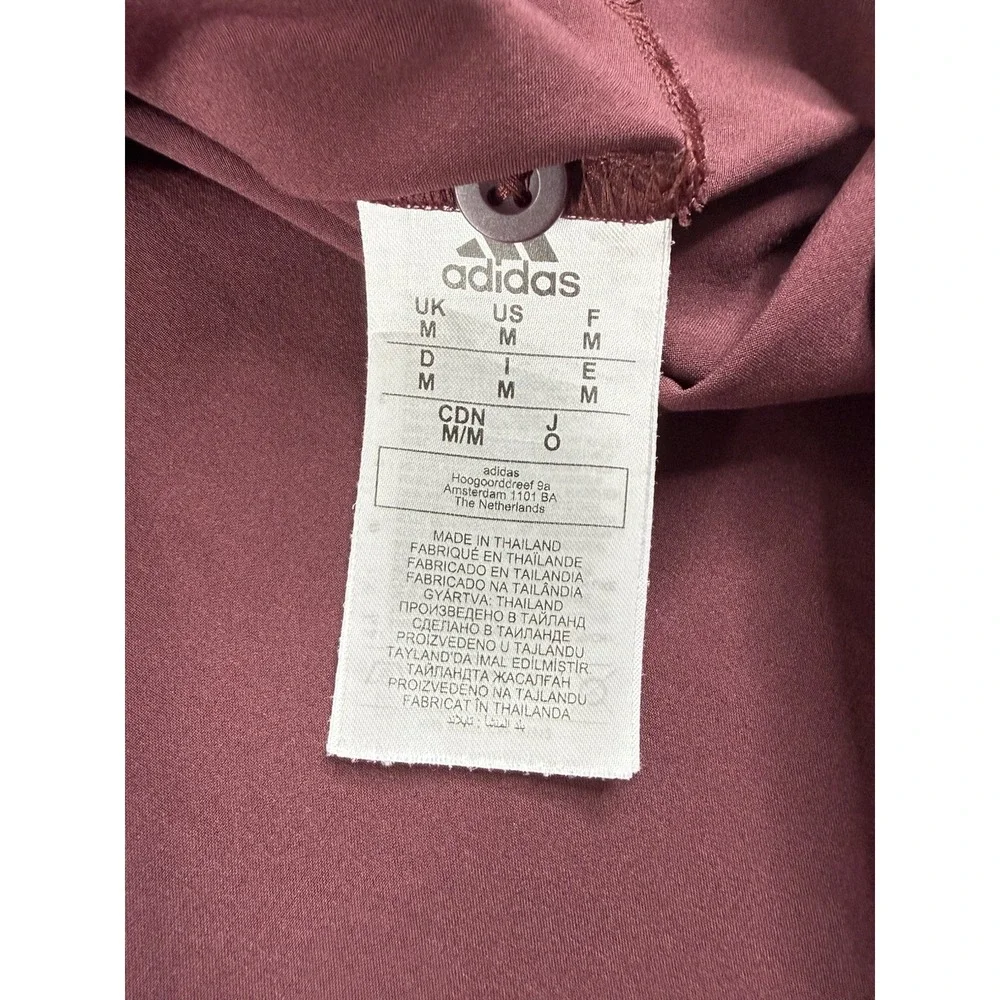 Adidas Arizona State Sun Devils Player Issue Polo Shirt Maroon Men's Medium